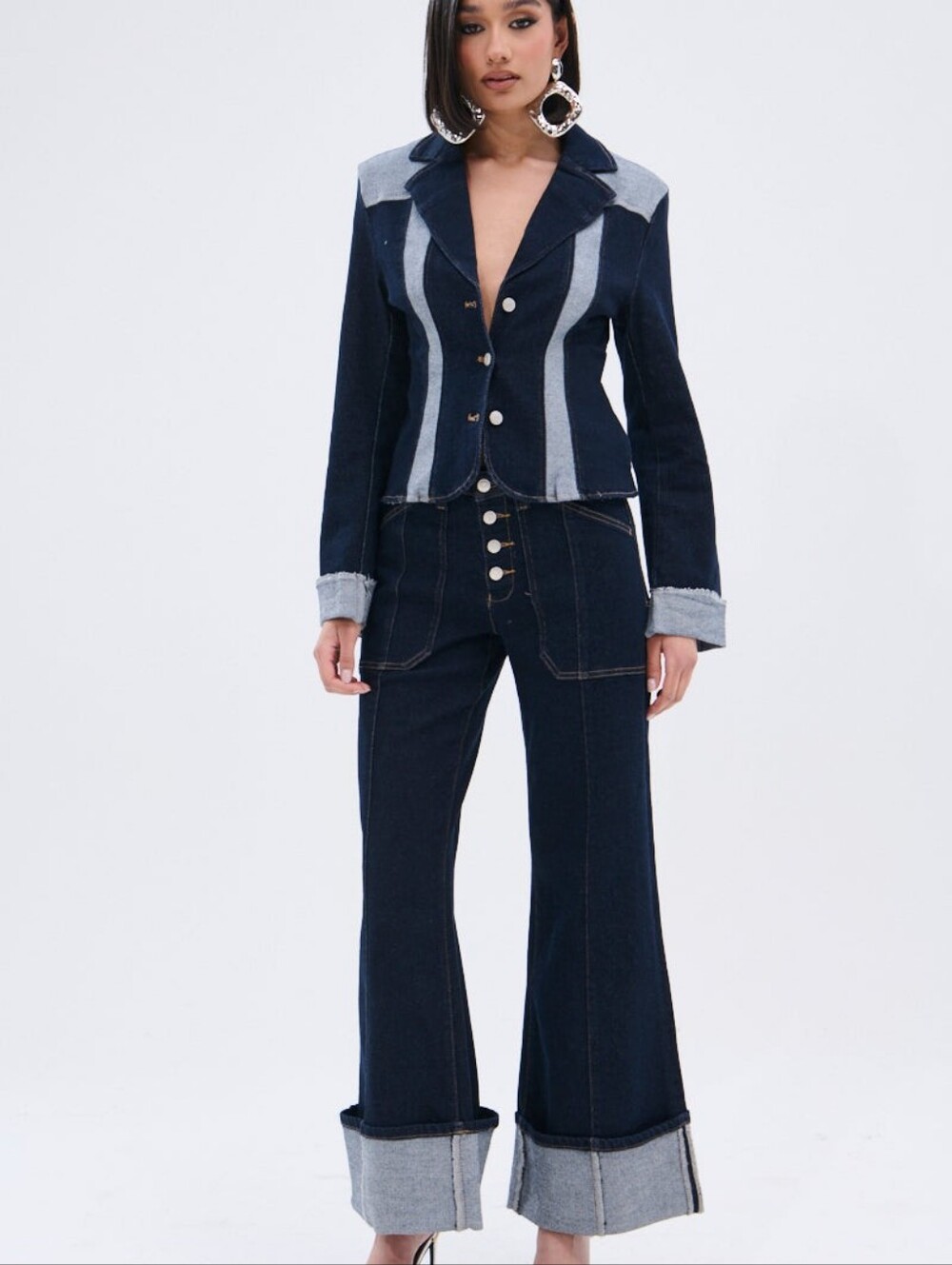 Akira The AKIRA Label Amara Wide Leg Denim XL